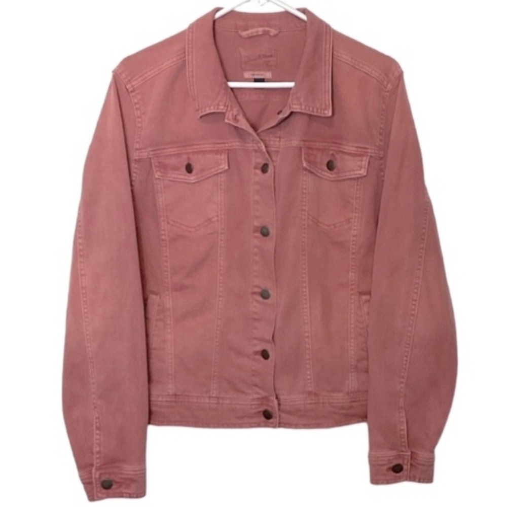 Universal Thread Pink Denim Jacket - Picture 3 of 6